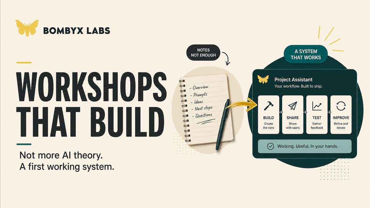 AI workshops that build image